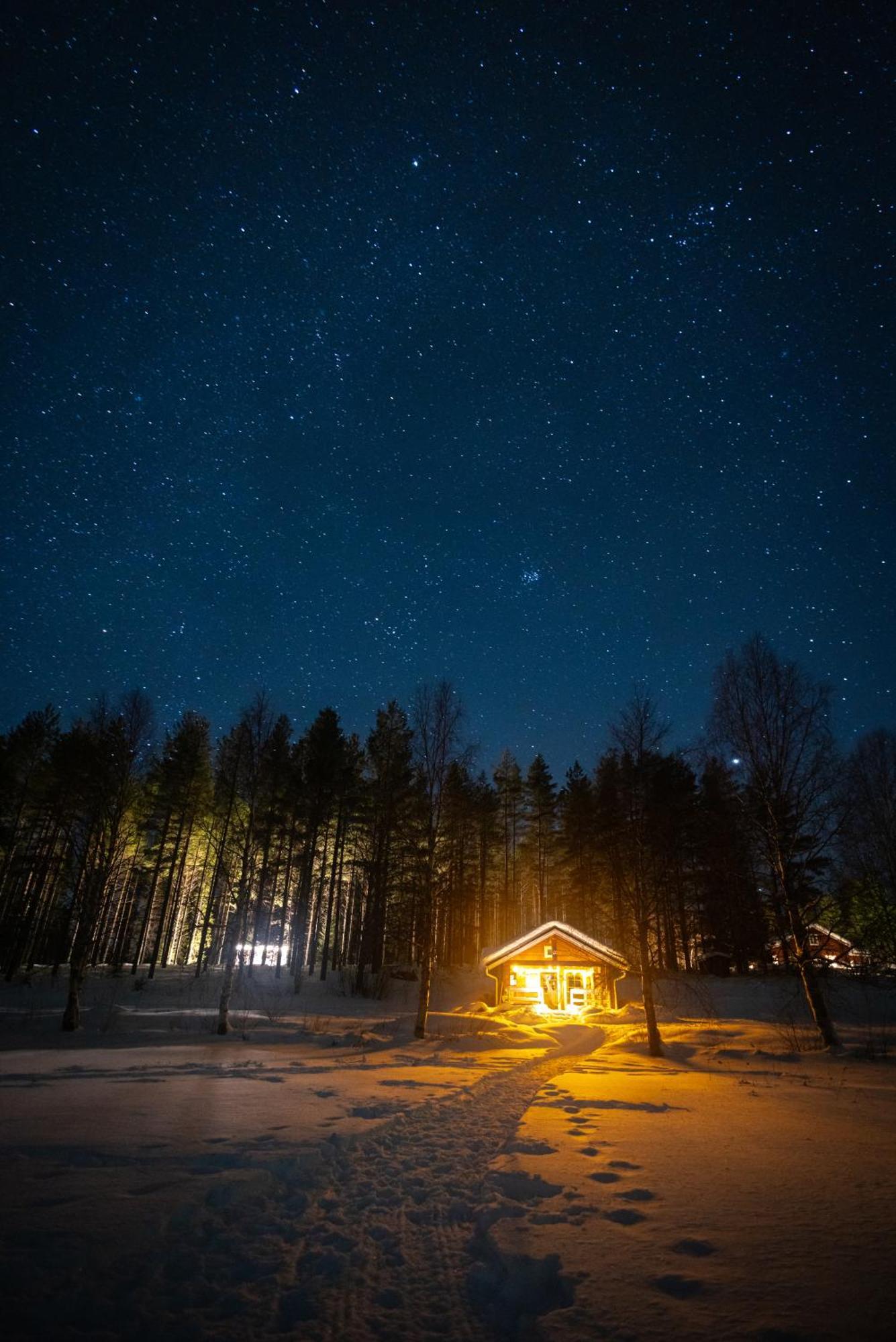 Kotatuli Forest Lodge Rovaniemi Buitenkant foto